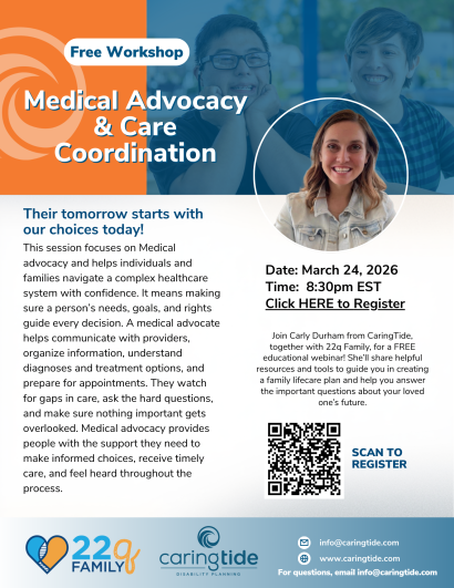 Thumbnail for CaringTide Financial Webinar Series: Medical Advocacy and Care Coordination