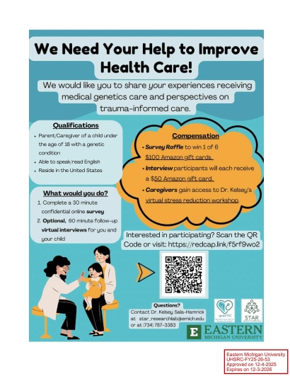 Thumbnail for Medical Genetics Care and Perspectives on Trauma-Informed Care